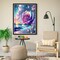 Diamond Art Kits for Adults - 5D Rose Diamond Painting Kits for Adults, DIY Full Drill Diamond Painting Kits, Sunset Gem Arts and Crafts for Home Wall Decor 12X16in
